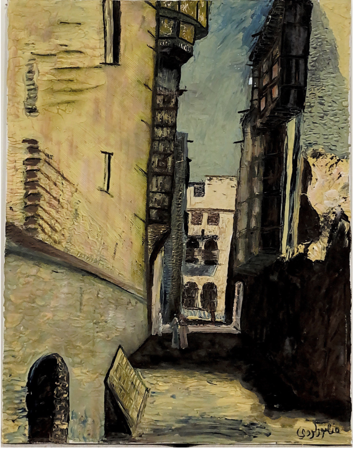 لوحة قماشية